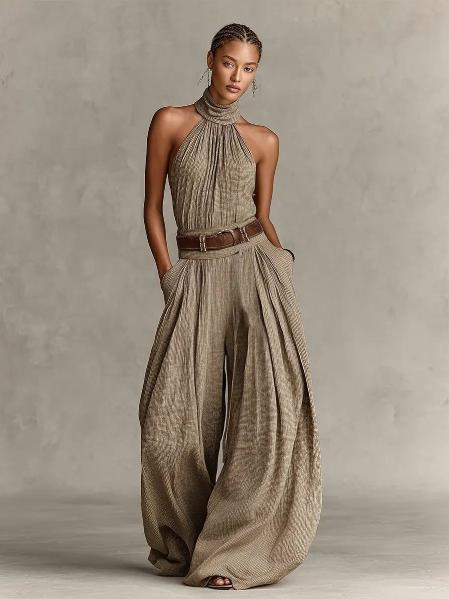 Antonia | Damen Weites Boho Kleid für Herbst