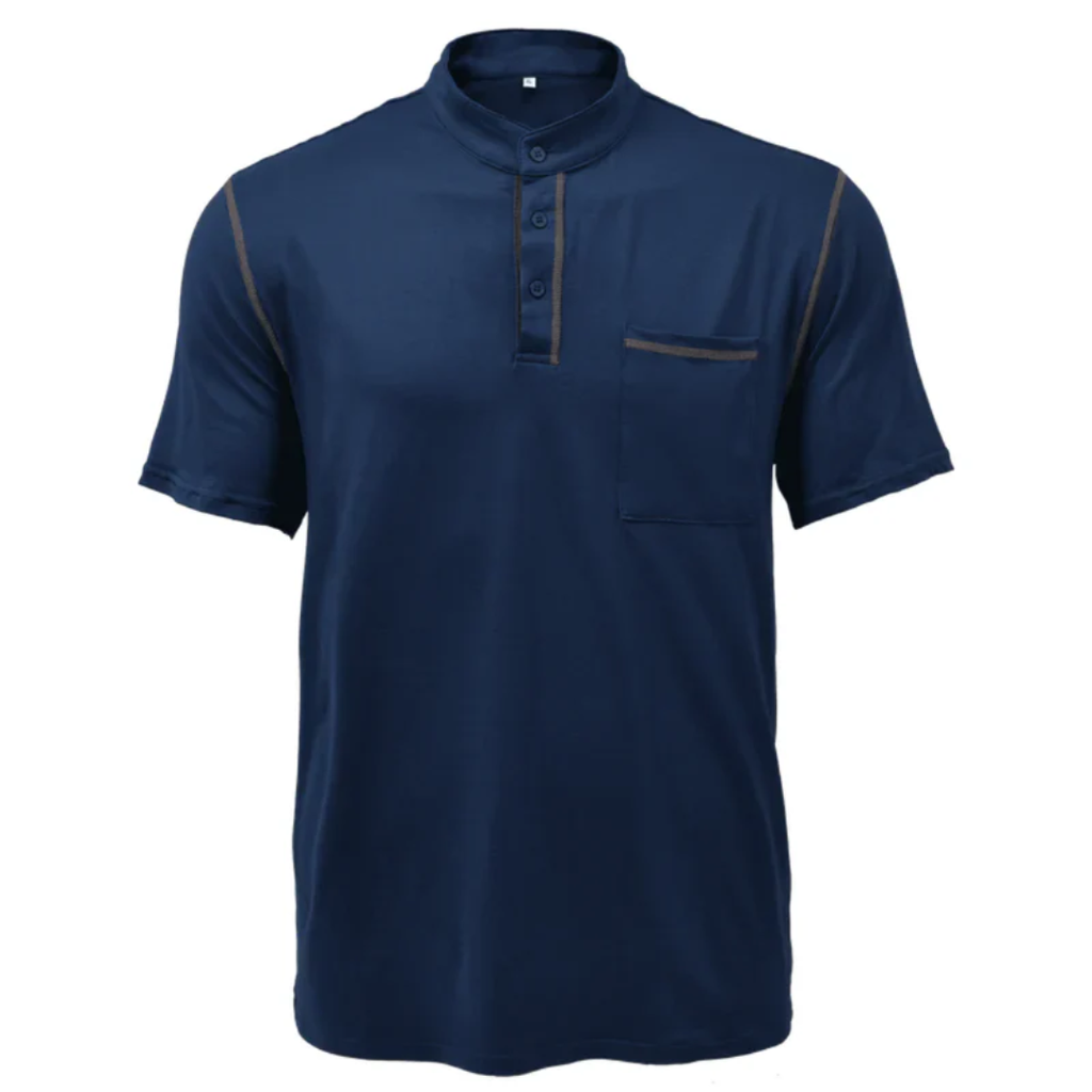 Detlef | Herren Henley Shirt mit Kontrast Casual – Kontrast Henley Herren 2026