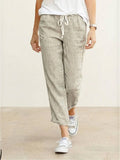 Dorina | Damen Kordelzug Hose Bequeme Passform