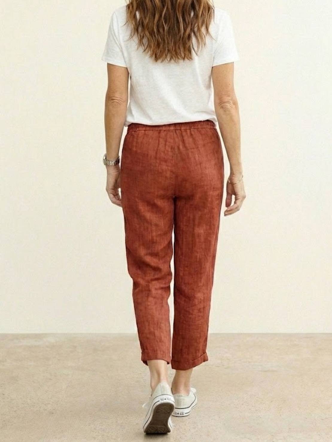 Dorina | Damen Kordelzug Hose Bequeme Passform