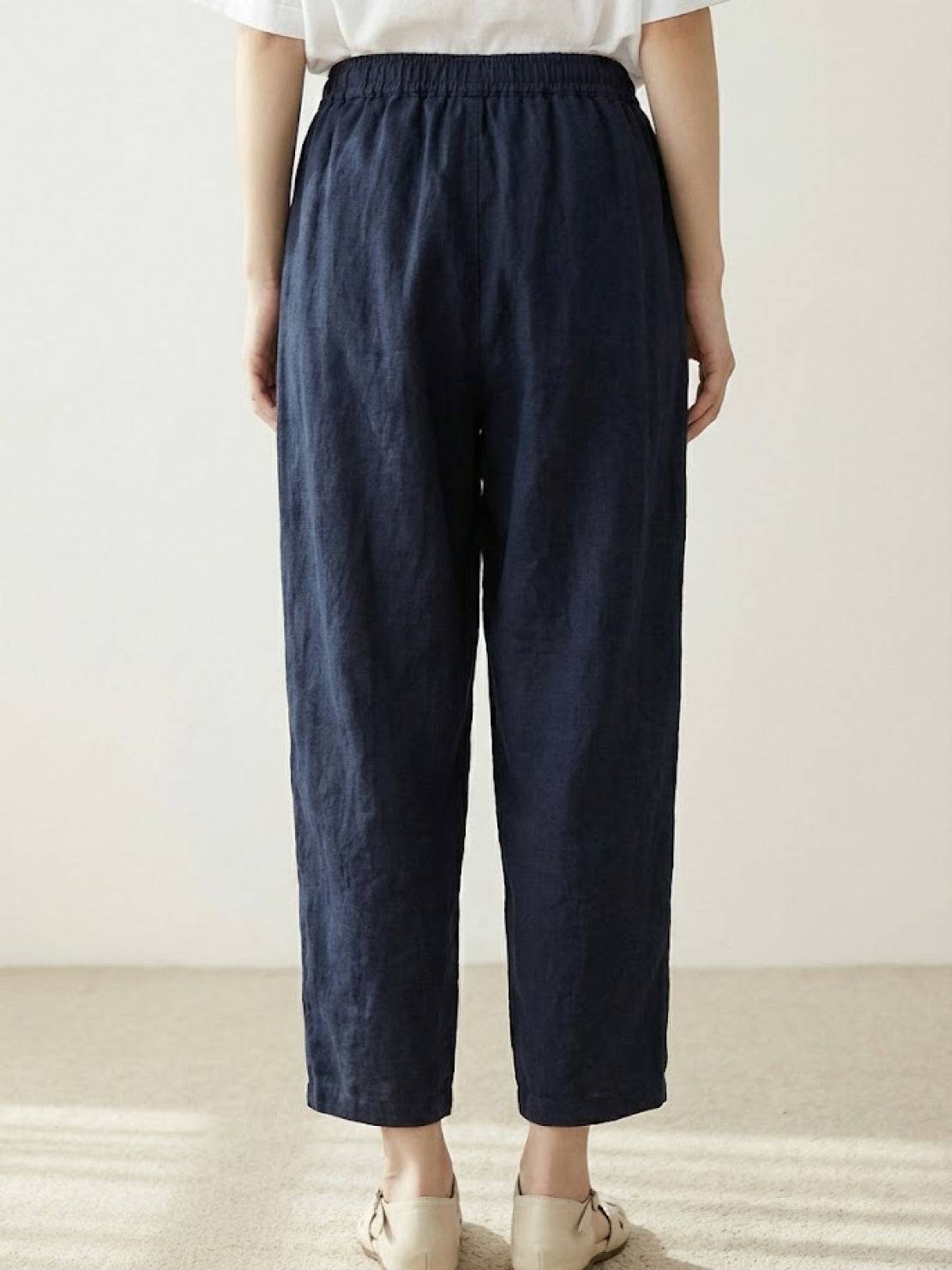Dorina | Damen Kordelzug Hose Bequeme Passform