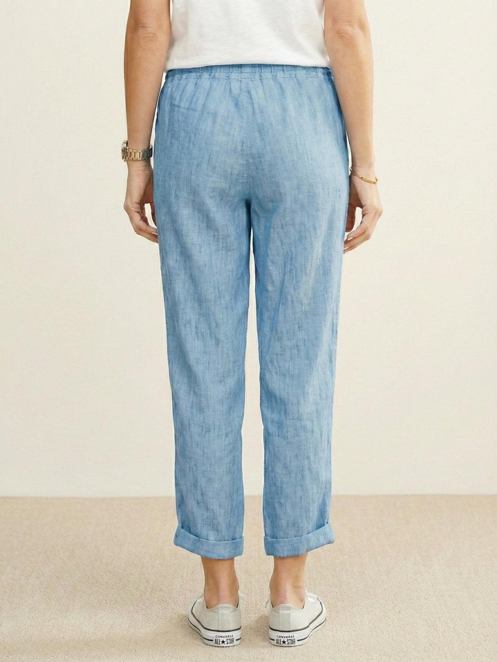Dorina | Damen Kordelzug Hose Bequeme Passform