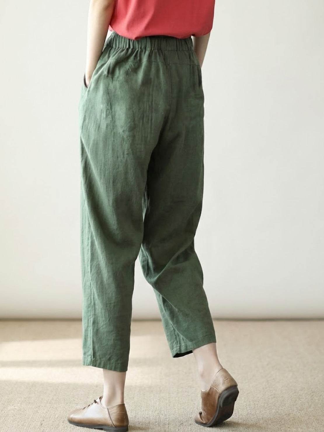 Dorina | Damen Kordelzug Hose Bequeme Passform
