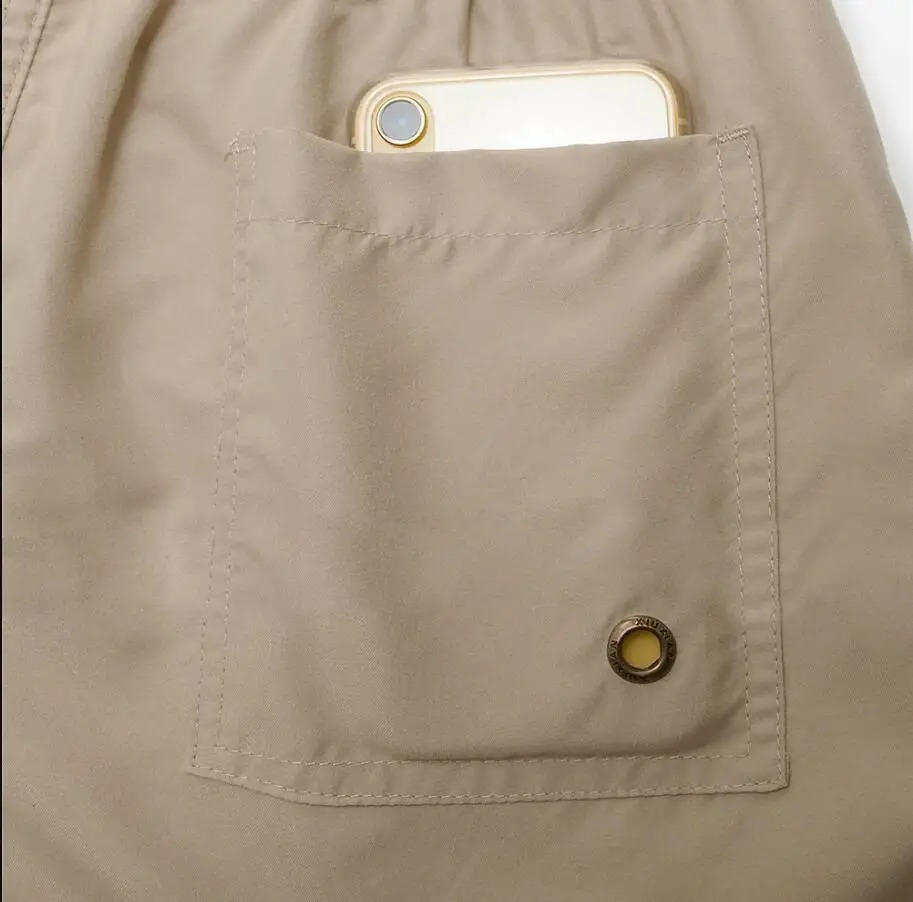 Kallo | Herren Badeshorts, Boardshorts mit Kordelzug Sommer