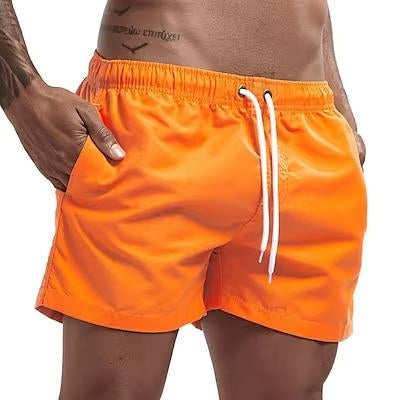 Kallo | Herren Badeshorts, Boardshorts mit Kordelzug Sommer
