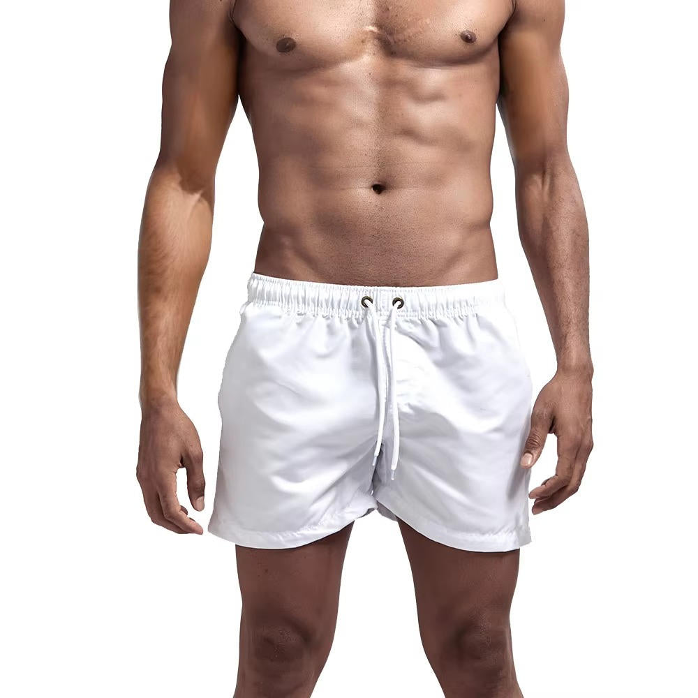 Kallo | Herren Badeshorts, Boardshorts mit Kordelzug Sommer