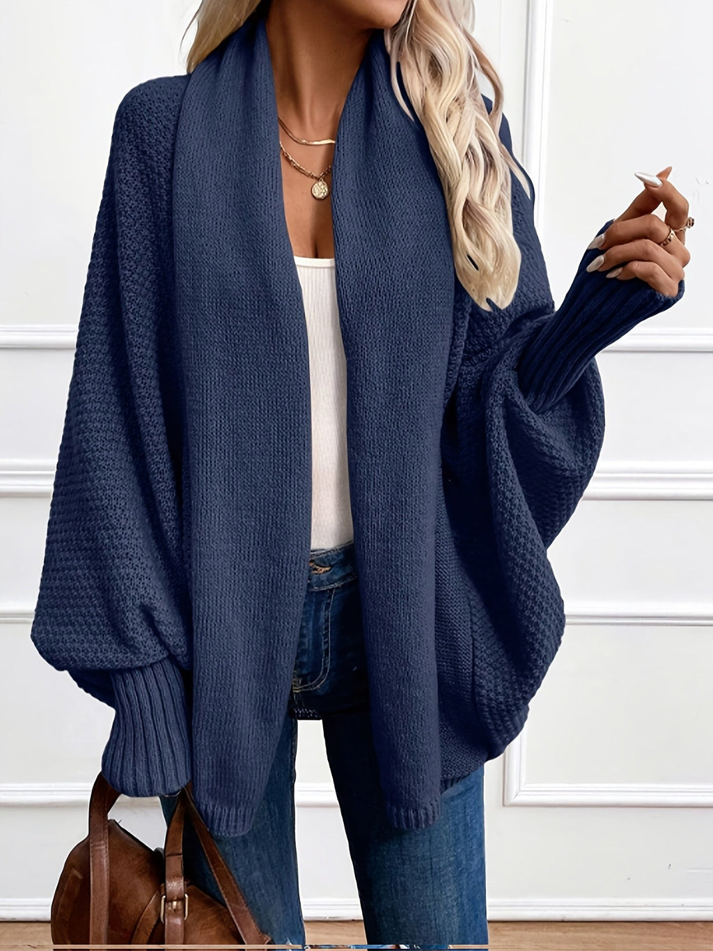 Clara | Drapierter Shawl-Collar Cardigan