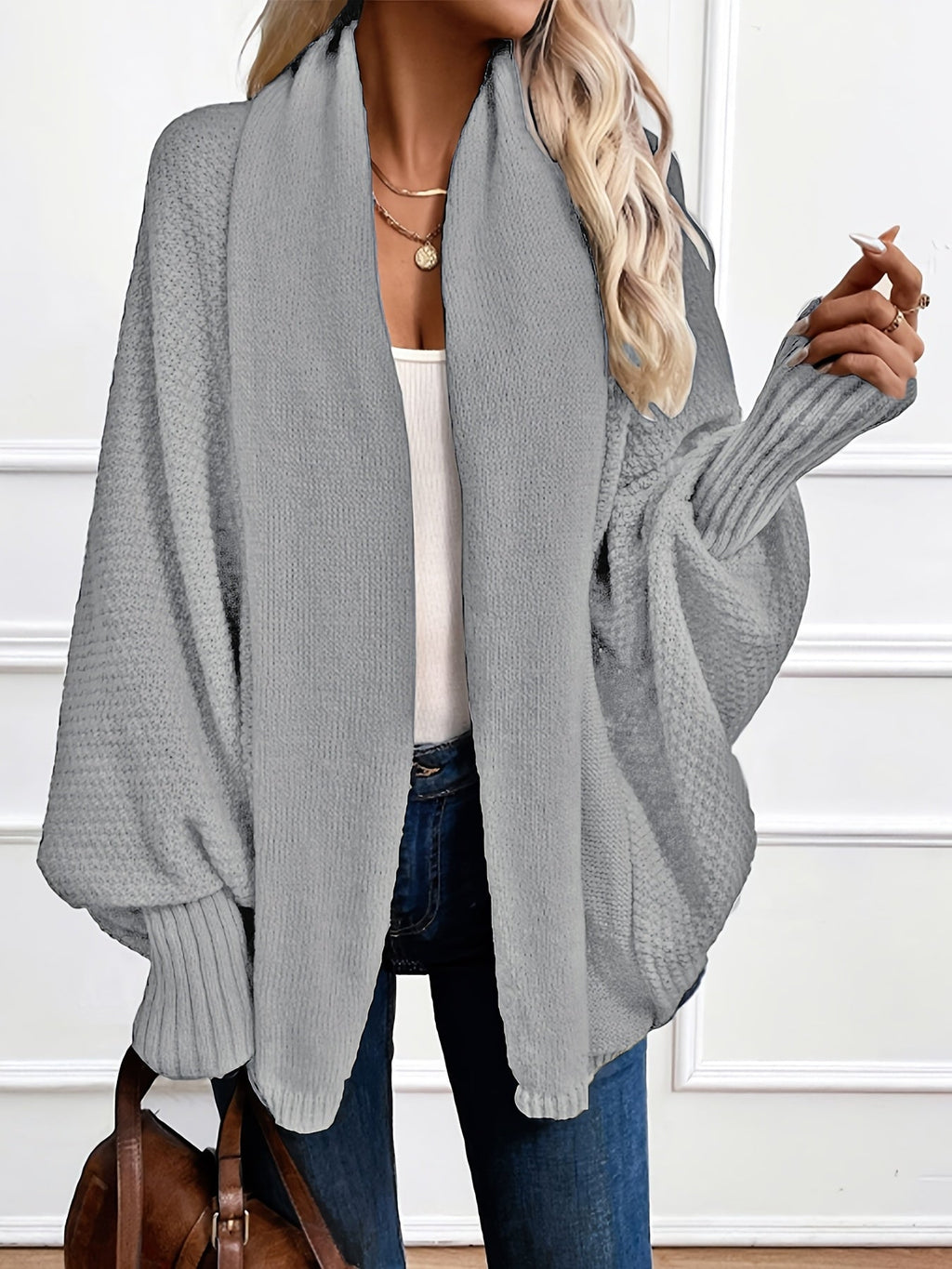 Clara | Drapierter Shawl-Collar Cardigan