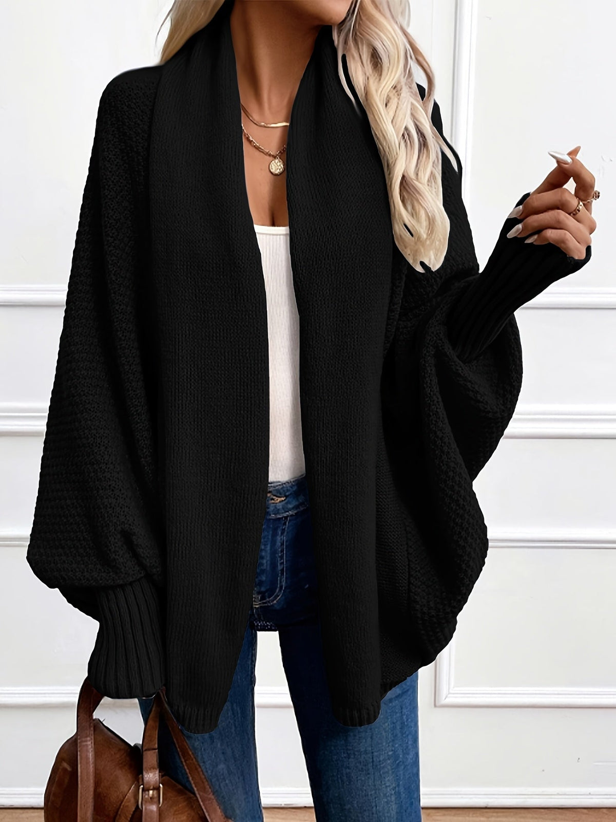 Clara | Drapierter Shawl-Collar Cardigan