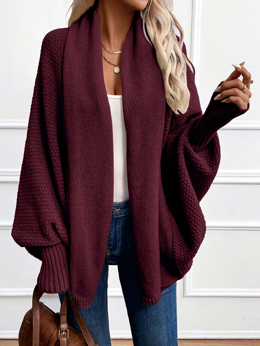 Clara | Drapierter Shawl-Collar Cardigan