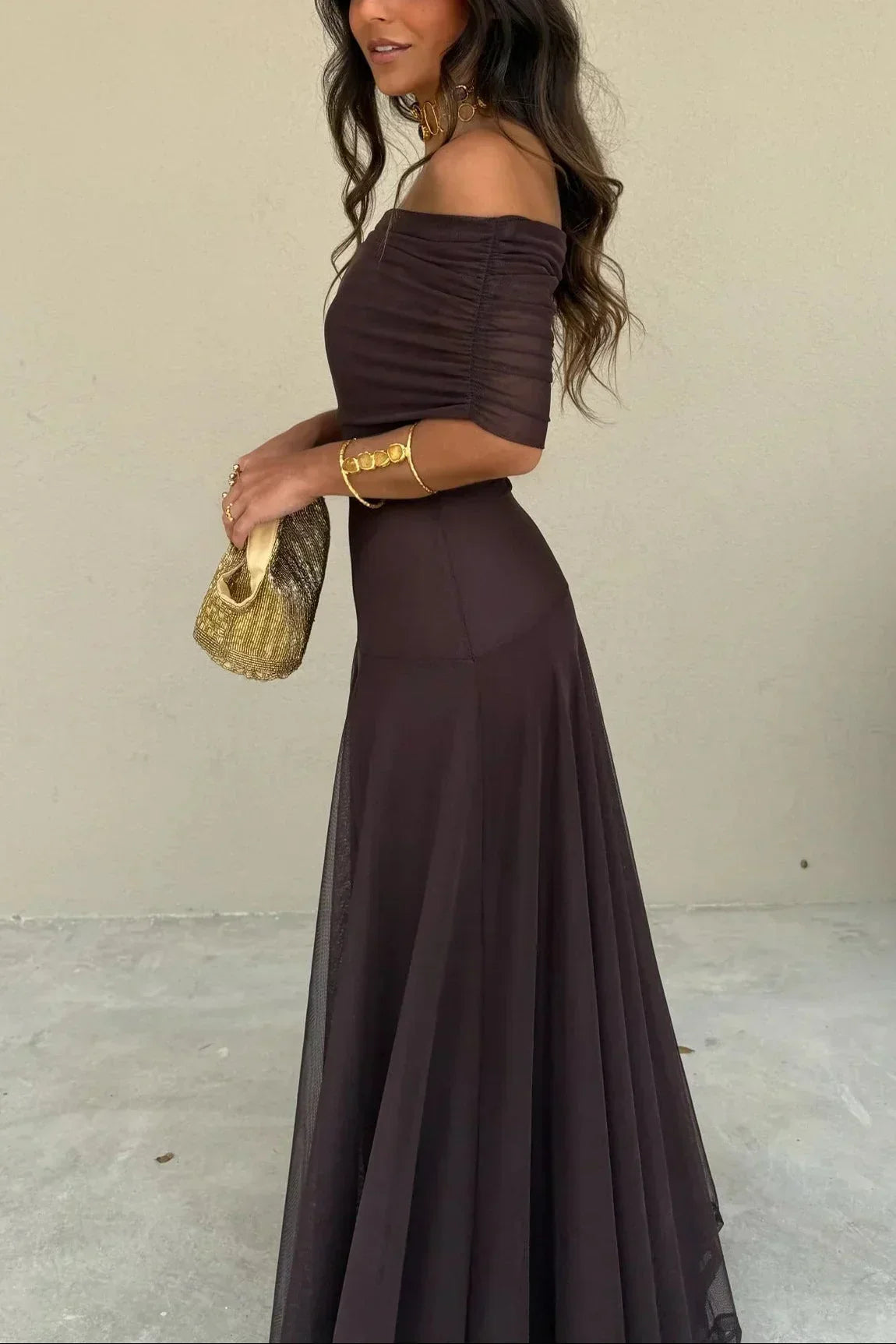 Luisa | Damen Elegantes Maxikleid für Hochzeitsgäste