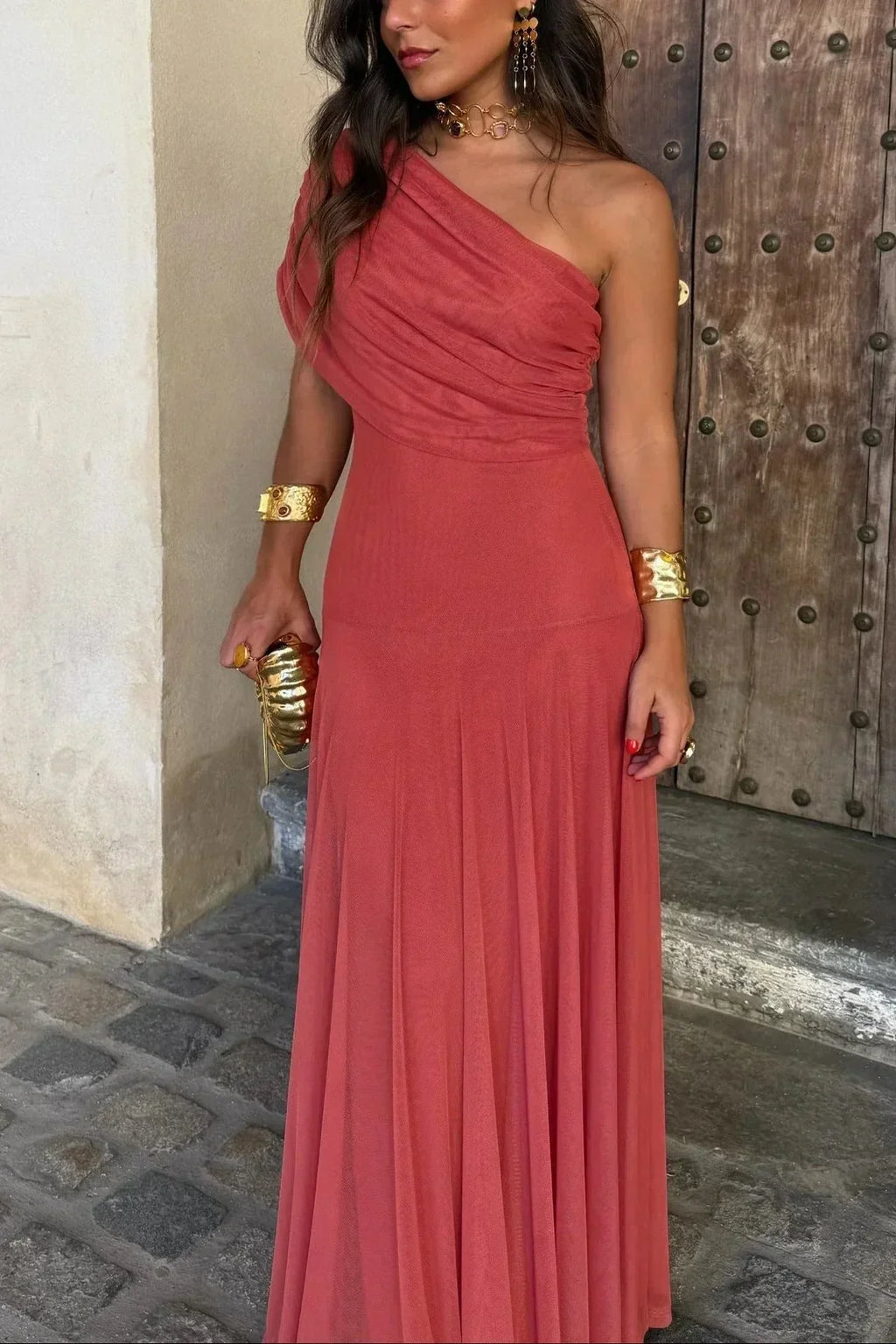 Luisa | Damen Elegantes Maxikleid für Hochzeitsgäste