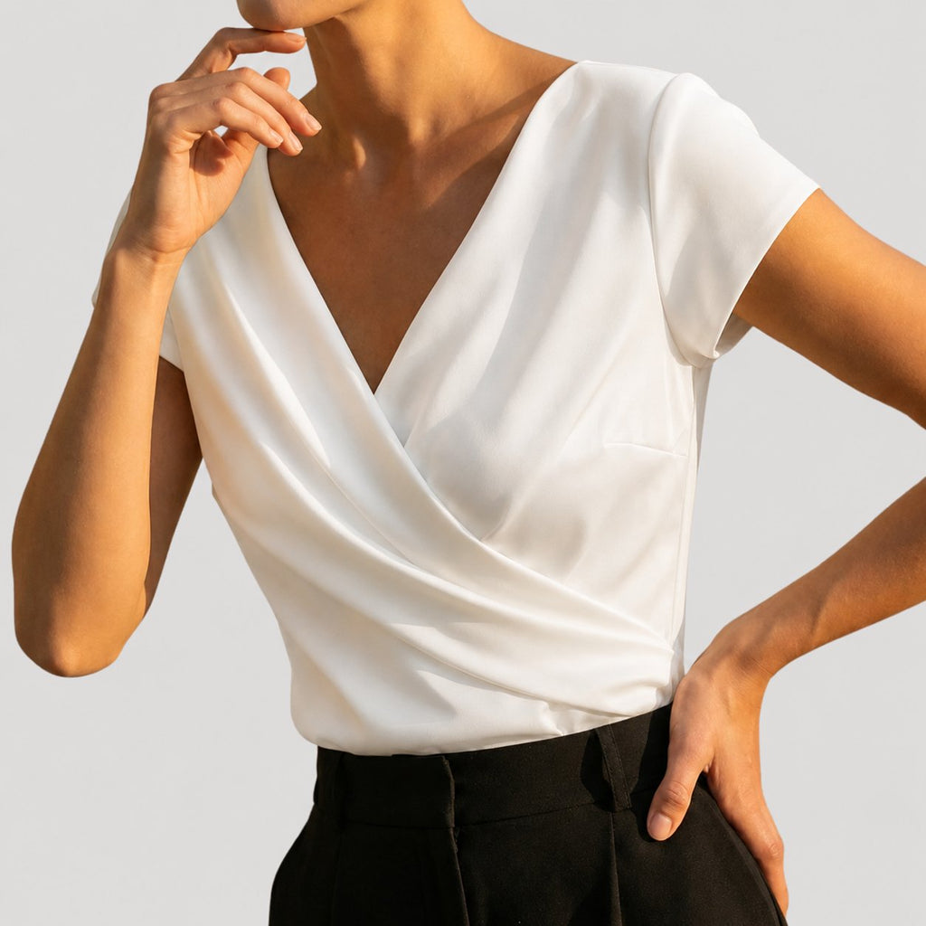 Marie | Elegante Damen-Bluse mit Klassischem Stil