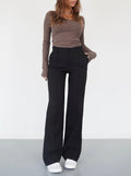 Emma | Elegante Damen Hose mit hoher Taille