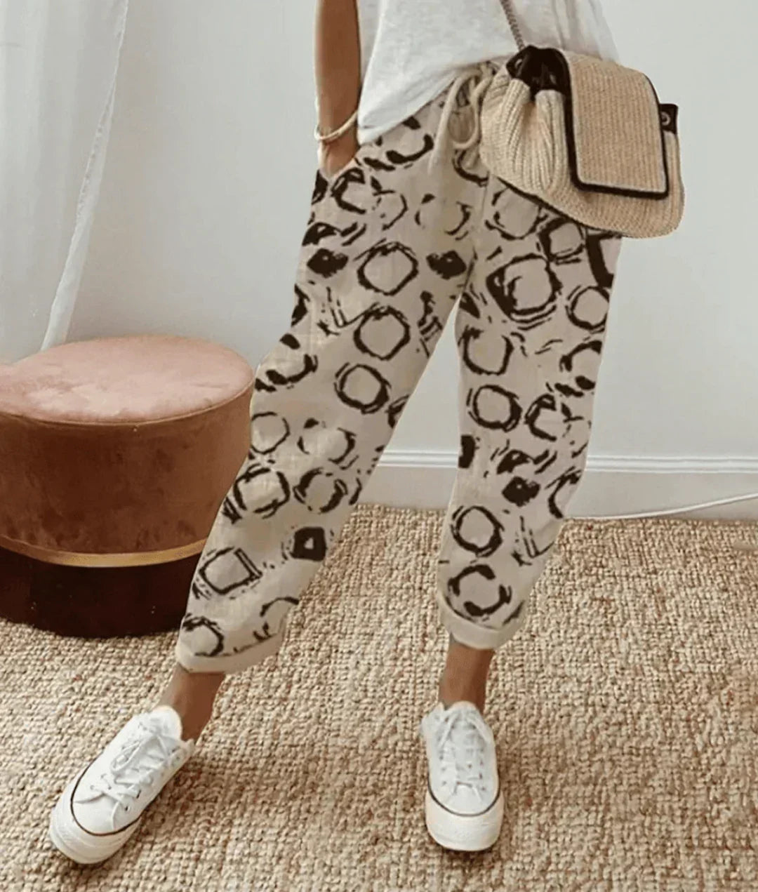 Luisa | Elegante Damen Leinenhose