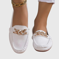 Sophie | Elegante Damen Loafer mit Kettenverzierung
