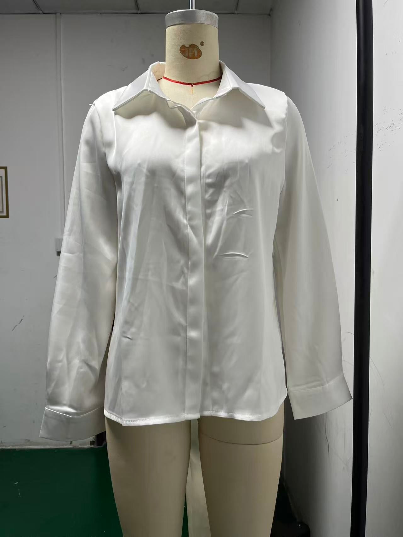Jonas | Elegante Damen Seidenbluse klassisch zeitlos
