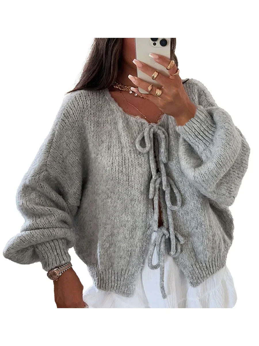 Frieda | Elegante Damen Strickjacke im gemütlichen Casual-Stil