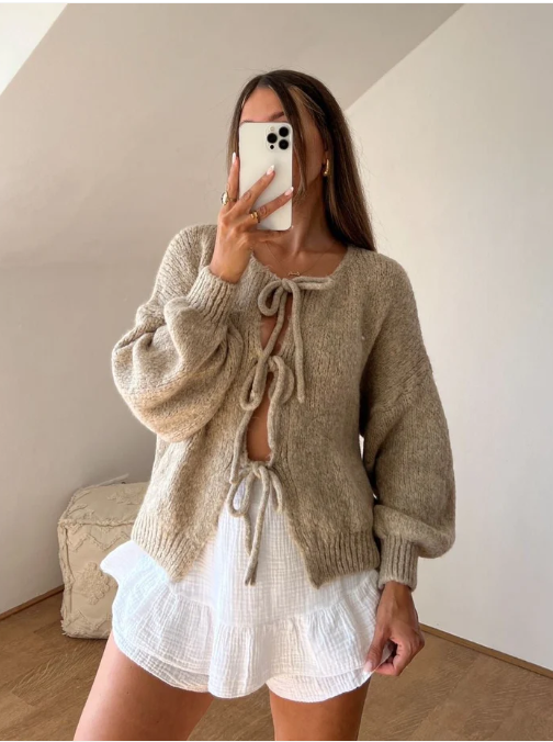 Frieda | Elegante Damen Strickjacke im gemütlichen Casual-Stil