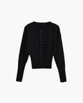 Pauline | Elegante Damen Strickjacke mit Rippenstruktur