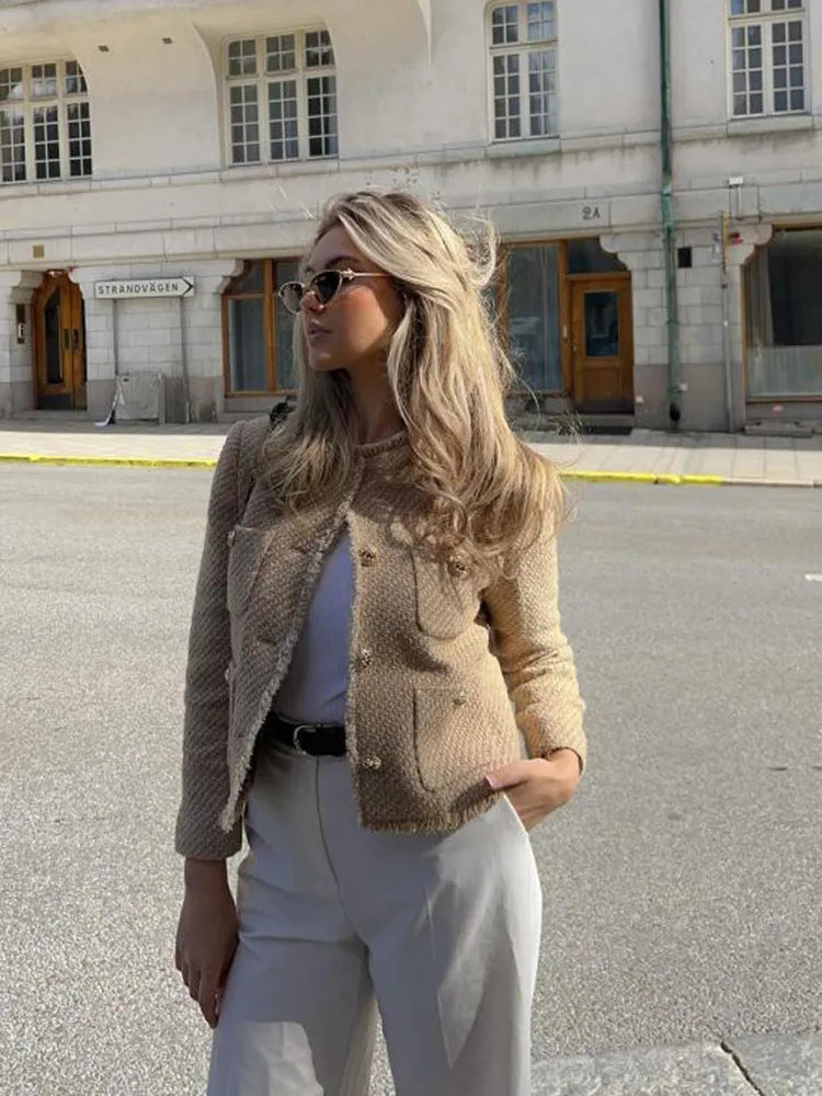 Melina | Elegante Kurze Jacke für Damen zum Übergang