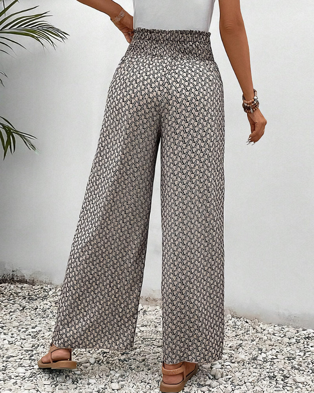 Laura | Elegante Luftige Weite Hose