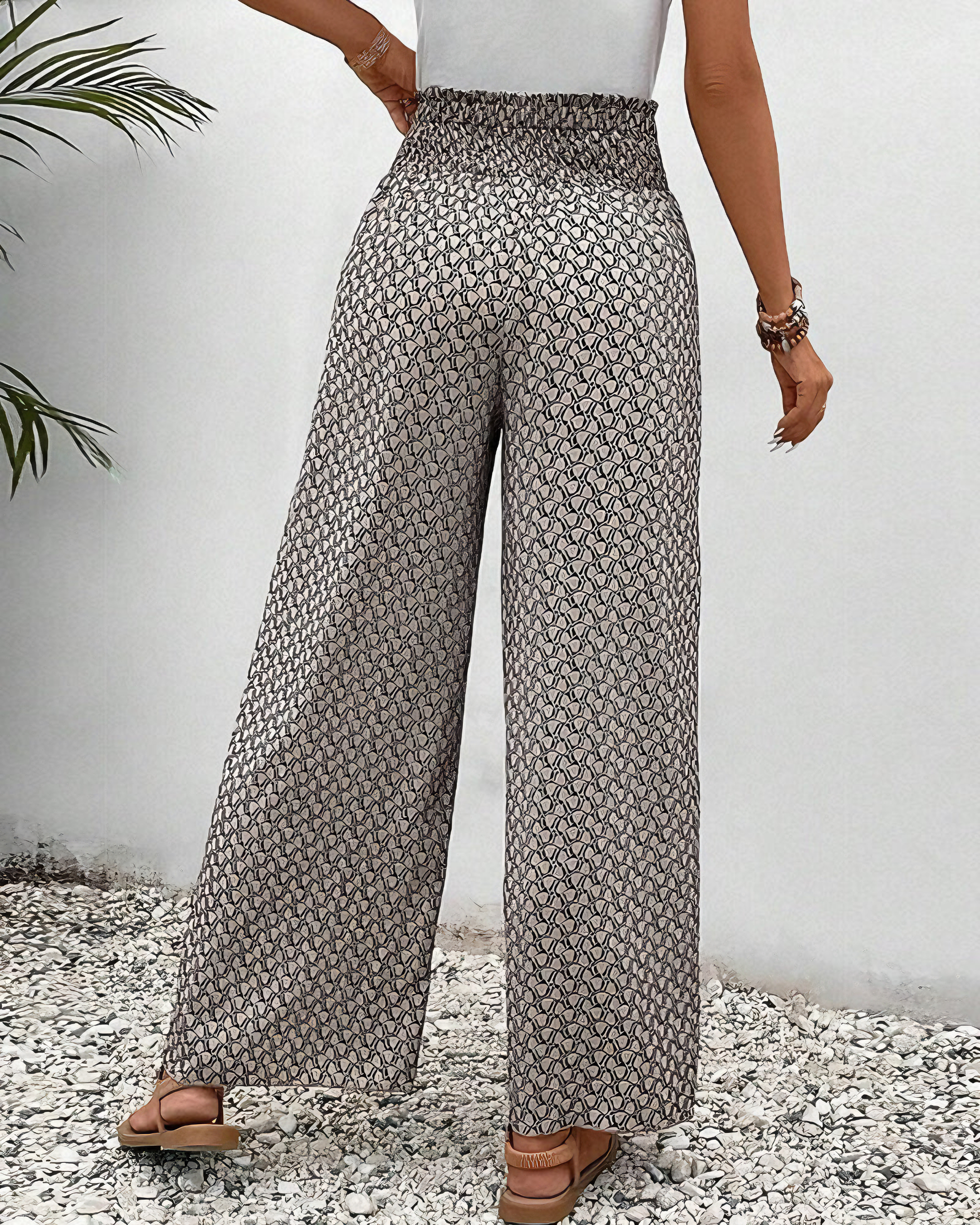 Laura | Elegante Luftige Weite Hose