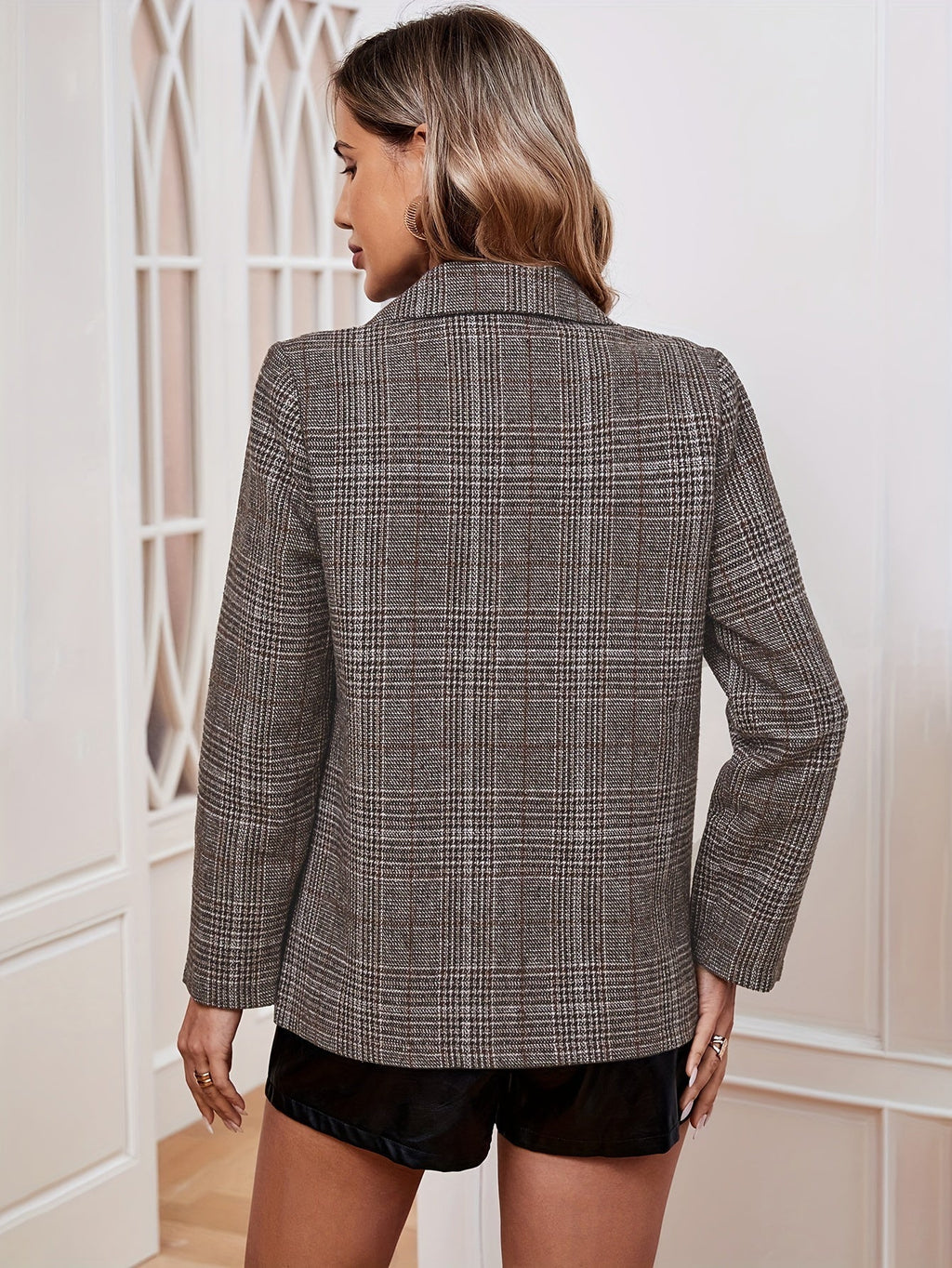 Maja | Elegante strukturierte Jacke für Büro und Alltag