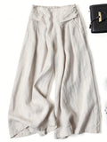 Klara | Elegante Weitbein-Hosen im Vintage-Stil