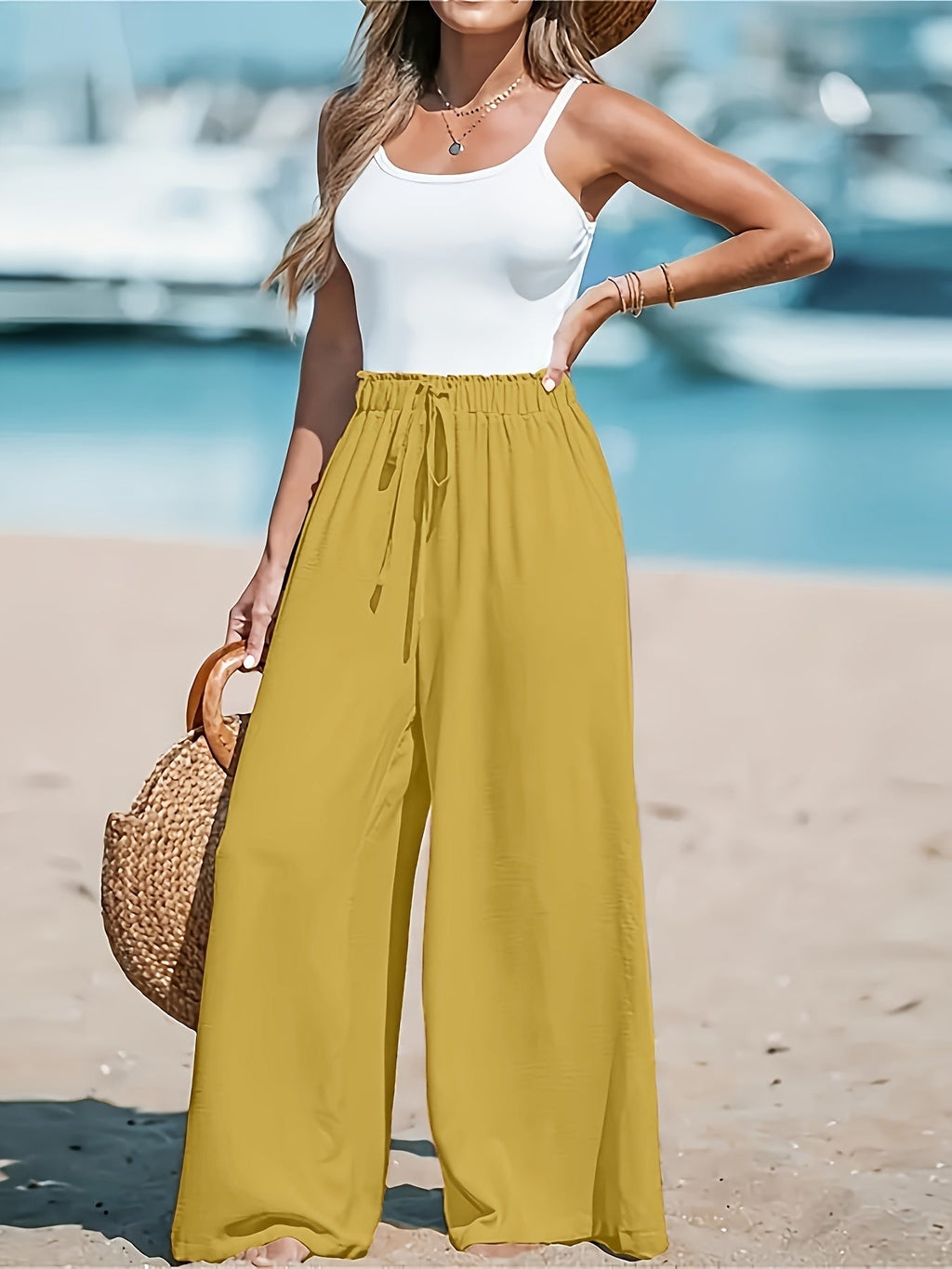 Charlotte | Elegante Weite Hosen für den Alltag