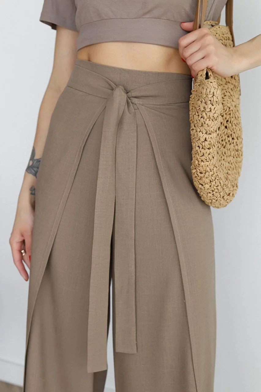 Lea | Elegante Weite Leinenhosen