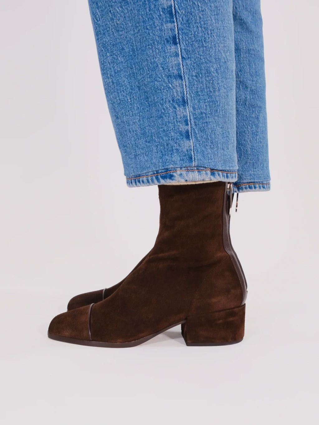 Katharina | Elegante Wildleder Stiefel für Damen im Herbst