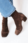 Katharina | Elegante Wildleder Stiefel für Damen im Herbst