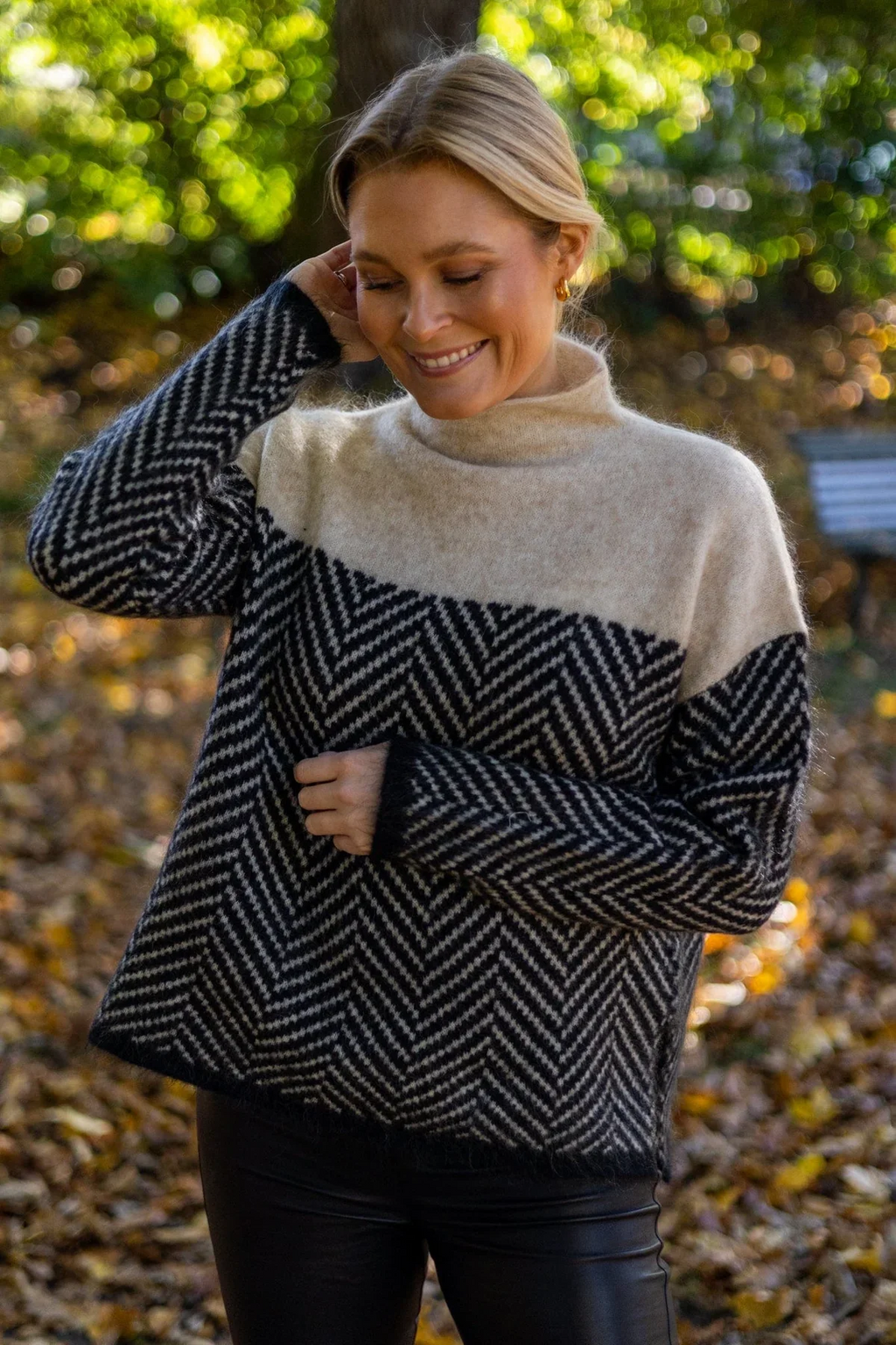 Johanna | Eleganter Damen Rollkragenpullover