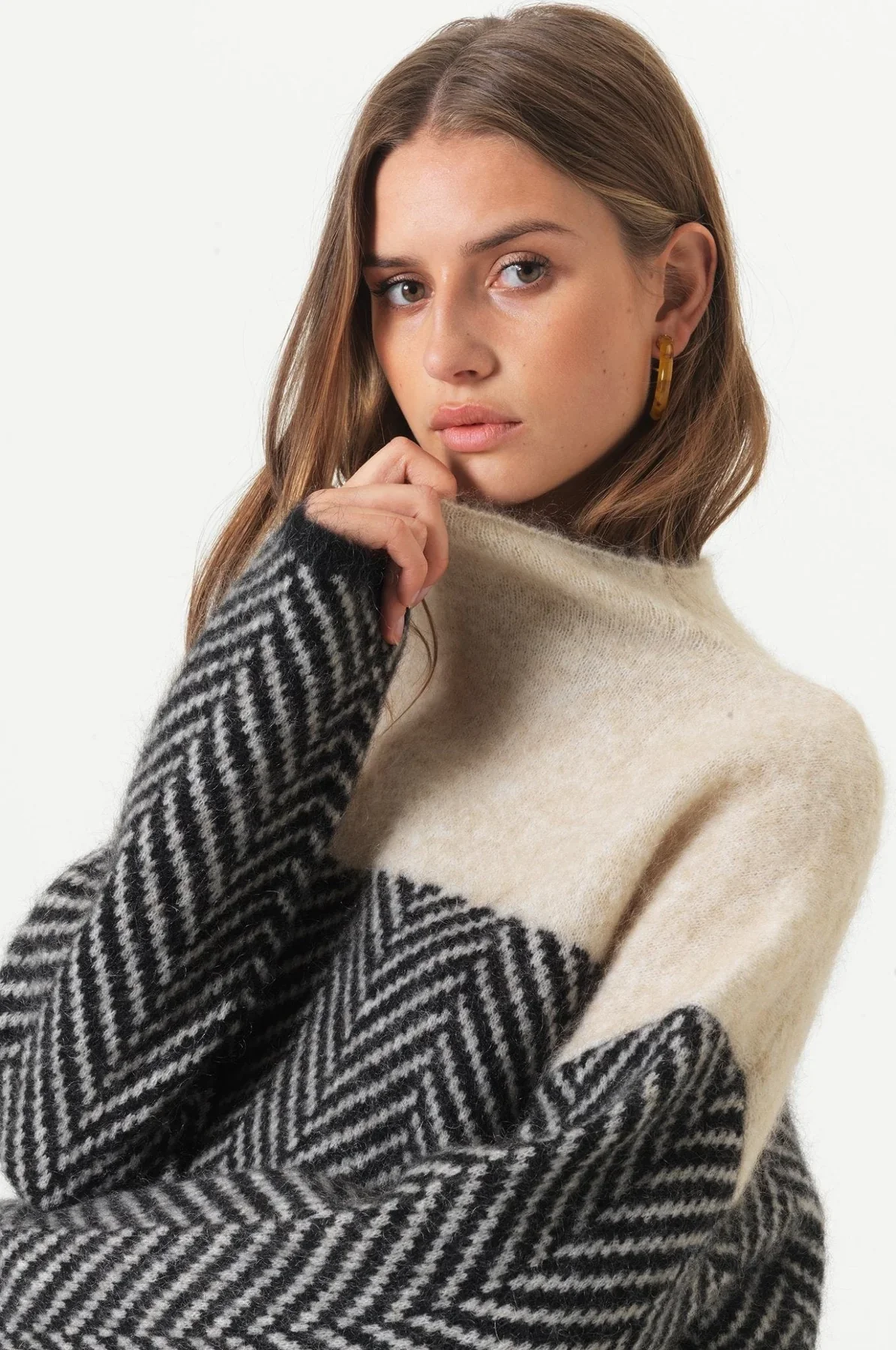Johanna | Eleganter Damen Rollkragenpullover