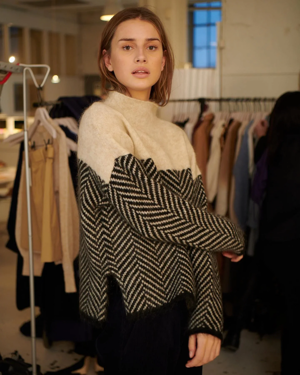 Johanna | Eleganter Damen Rollkragenpullover