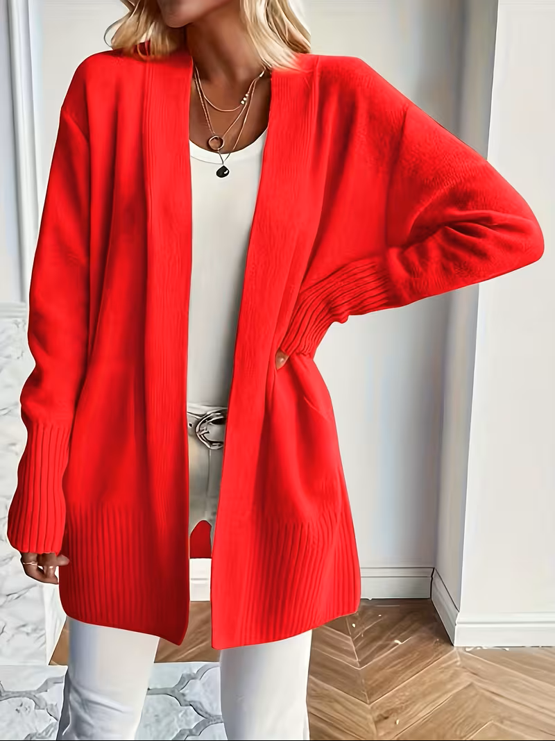 Julia | Eleganter fließender Cardigan zum Überziehen