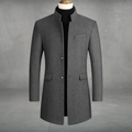 Niklas | Eleganter Herrenmantel aus Wollmischung für Herbst