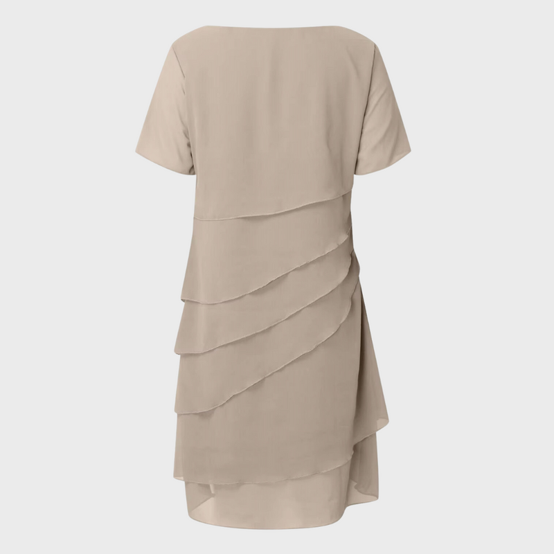 Sophie | Elegantes Chiffonkleid für Hochzeitsgäste