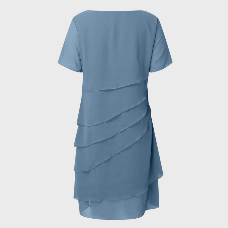 Sophie | Elegantes Chiffonkleid für Hochzeitsgäste