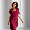 Sophie | Elegantes Chiffonkleid für Hochzeitsgäste