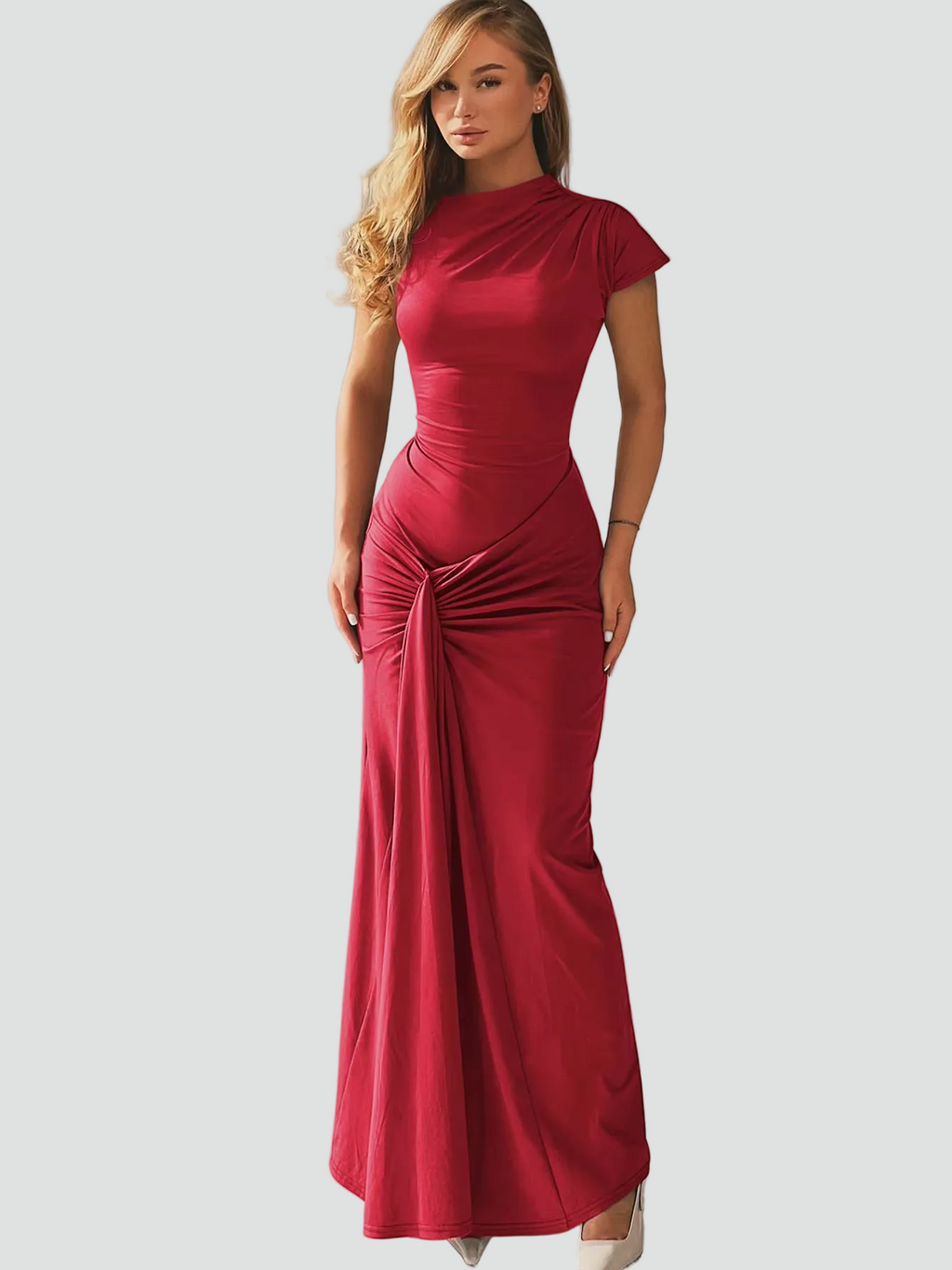 Emma | Elegantes Damen Cocktailkleid Maxilänge für Feiern