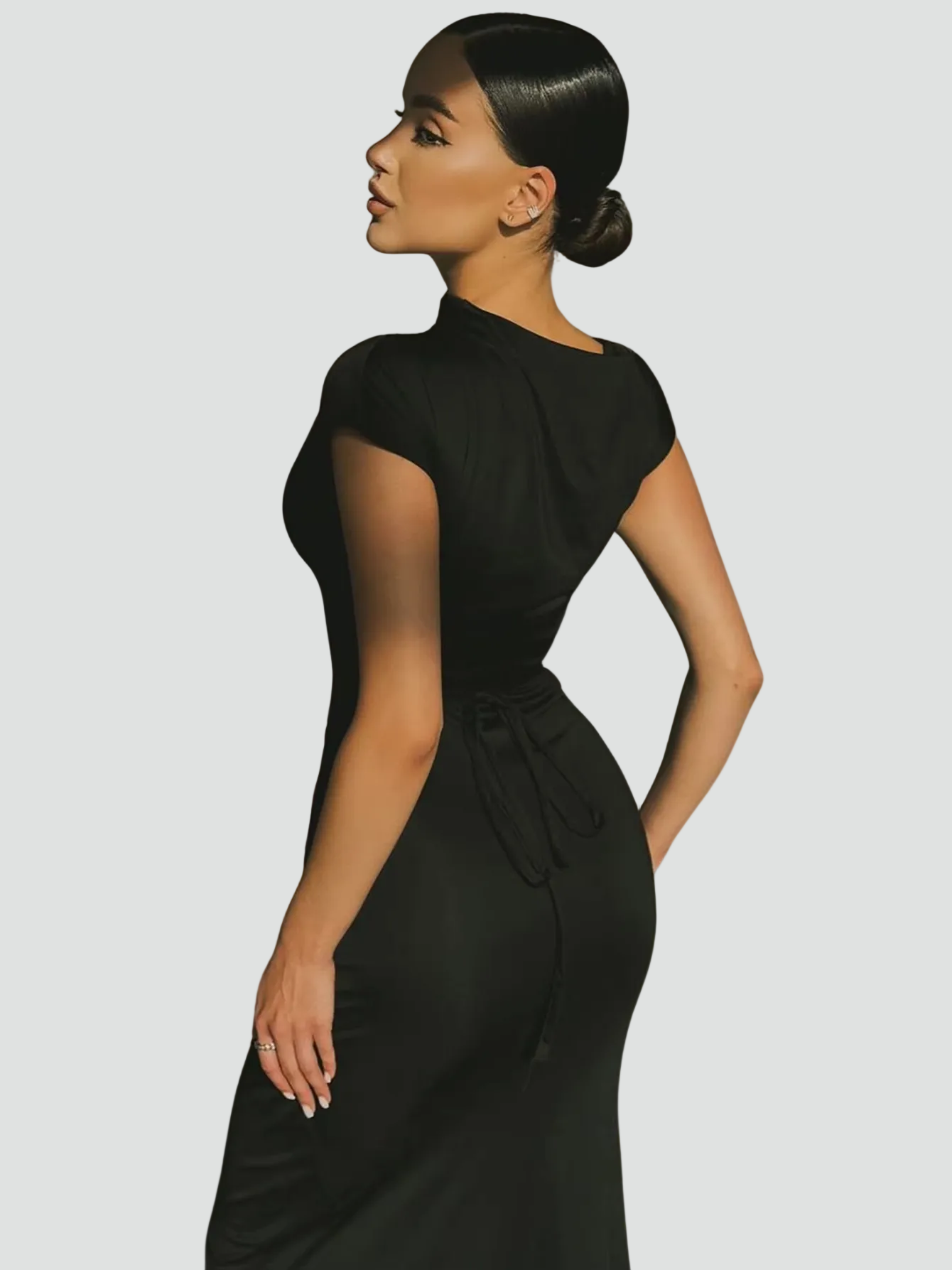 Emma | Elegantes Damen Cocktailkleid Maxilänge für Feiern