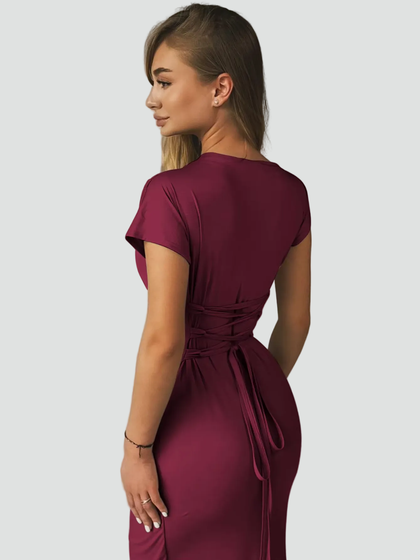 Emma | Elegantes Damen Cocktailkleid Maxilänge für Feiern