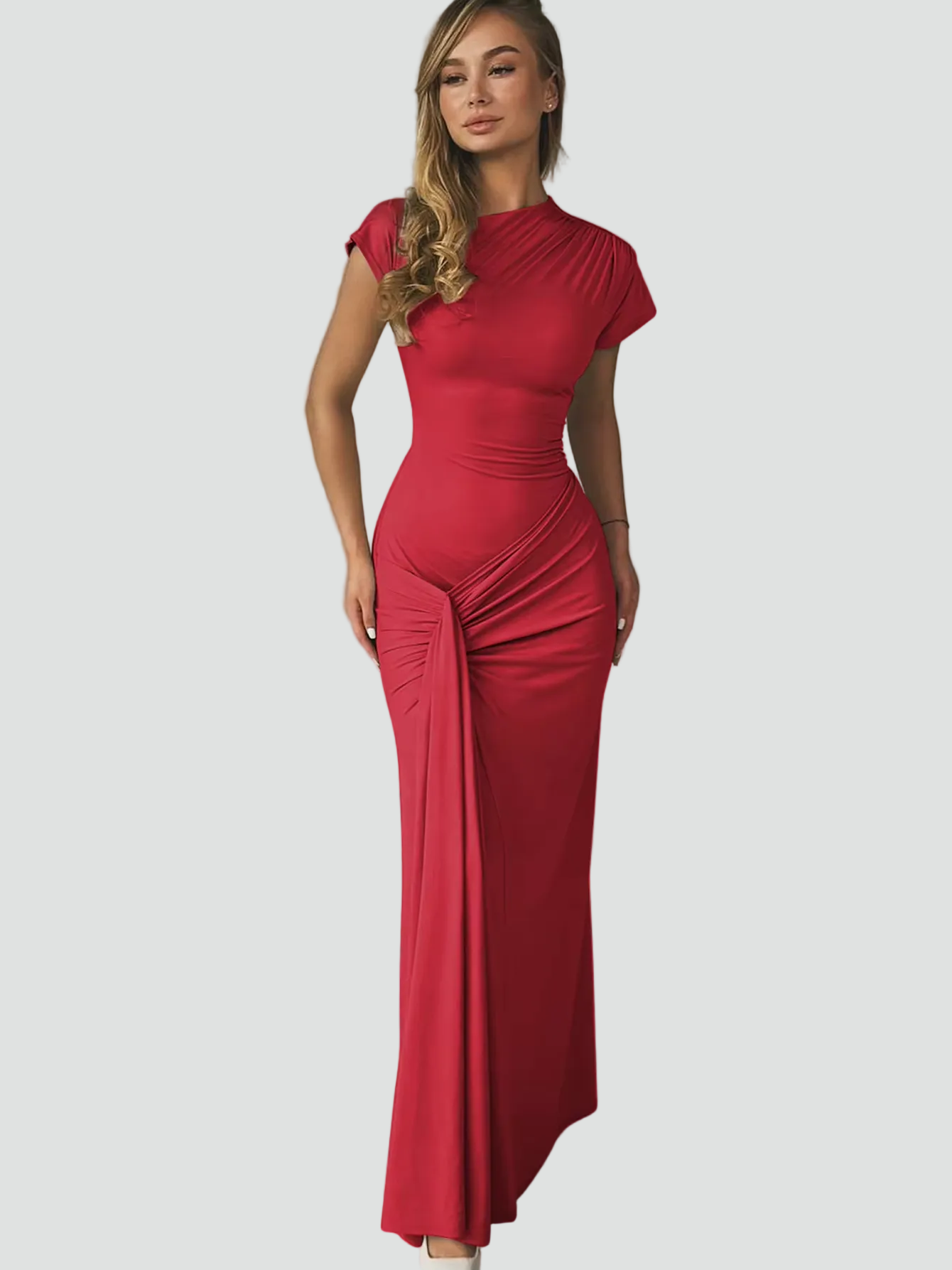Emma | Elegantes Damen Cocktailkleid Maxilänge für Feiern