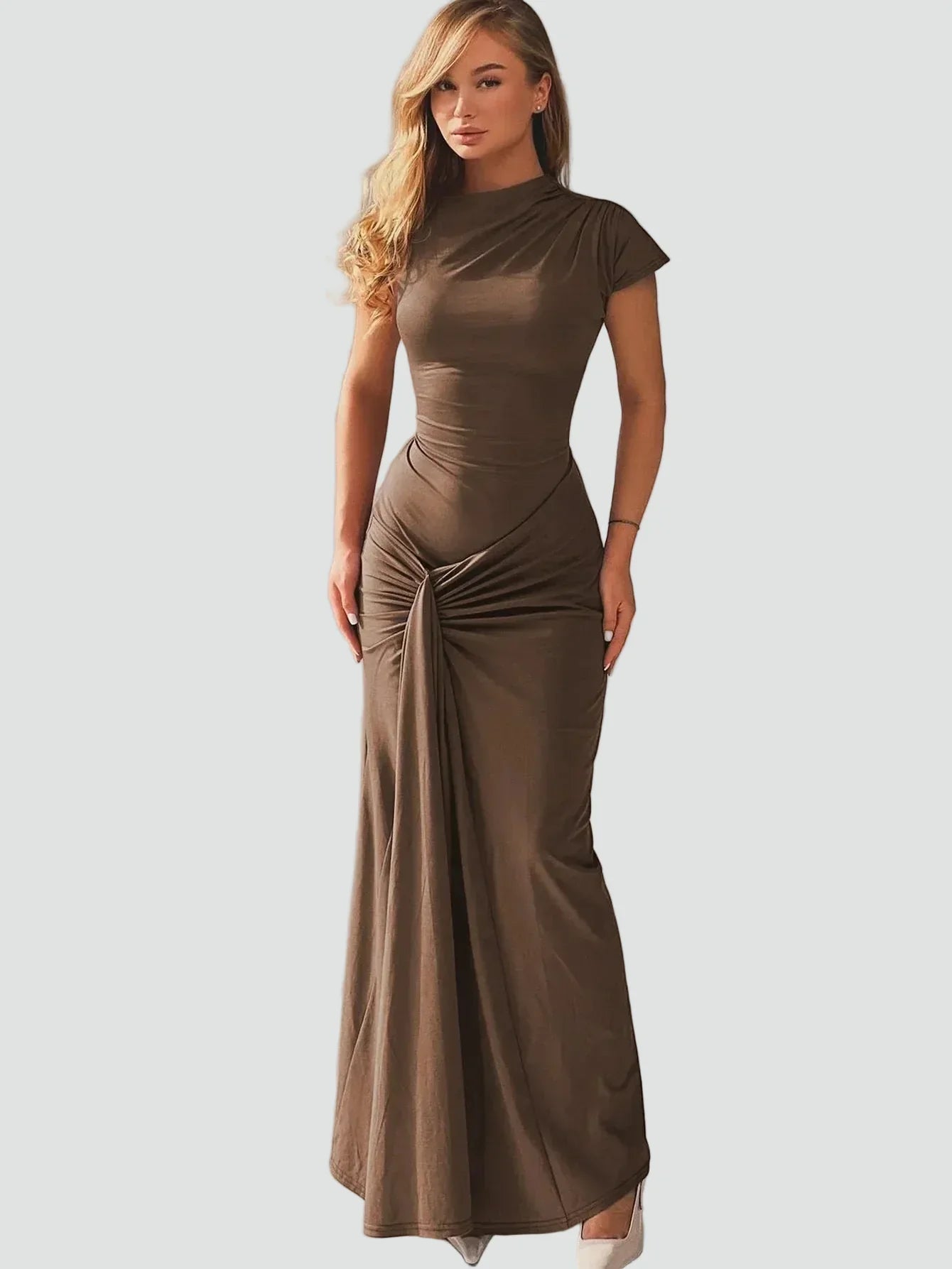 Emma | Elegantes Damen Cocktailkleid Maxilänge für Feiern