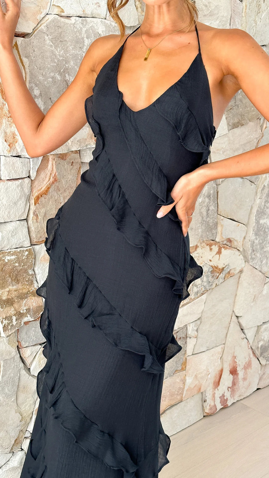 Paula | Elegantes Damen Maxikleid für Hochzeitsfeste