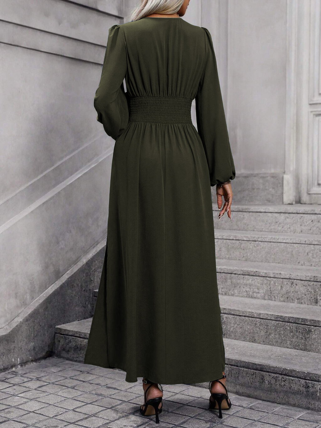 Frieda | Elegantes Damen Midikleid für Hochzeitsgäste