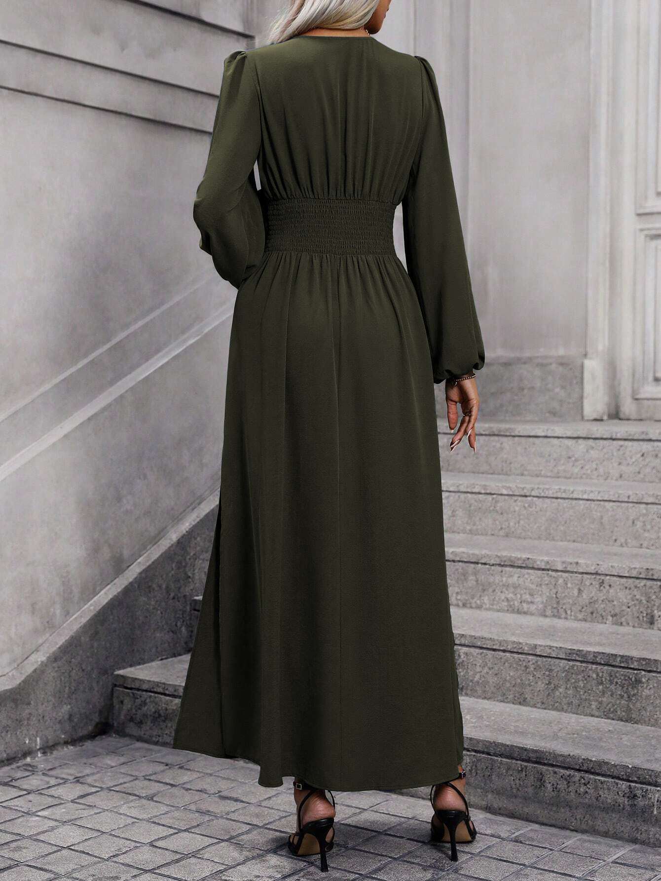 Frieda | Elegantes Damen Midikleid für Hochzeitsgäste