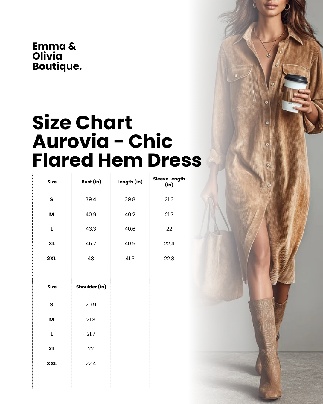 Klara | Elegantes Herbst Kleid im Midi-Stil für Hochzeitsgäste
